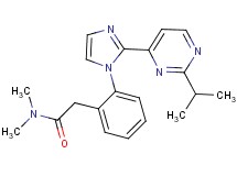 2-{2-[2-(2-isopropylpyrimidin-4-yl)-1H-imidazol-1-yl]phenyl}-N,N-dimethylacetamide