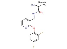 N~1~-{[2-(2,4-difluorophenoxy)pyridin-3-yl]methyl}-L-alaninamide