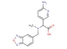 (6-aminopyridin-3-yl)[(2,1,3-benzoxadiazol-5-ylmethyl)(methyl)amino]acetic acid