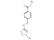 methyl 4-{[(1-methyl-1H-1,2,3-triazol-4-yl)amino]methyl}benzoate