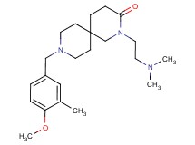 2-[2-(dimethylamino)ethyl]-9-(4-methoxy-3-methylbenzyl)-2,9-diazaspiro[5.5]undecan-3-one