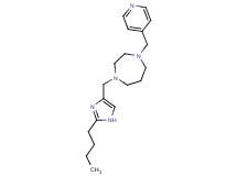 1-[(2-butyl-1H-imidazol-4-yl)methyl]-4-(4-pyridinylmethyl)-1,4-diazepane