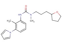 N-methyl-N'-[2-methyl-3-(1H-pyrrol-1-yl)phenyl]-N-[3-(tetrahydrofuran-2-yl)propyl]urea