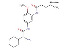 N-(5-{[(2R)-2-amino-2-cyclohexylacetyl]amino}-2-methoxyphenyl)pentanamide