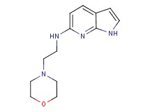 N-(2-morpholin-4-ylethyl)-1H-pyrrolo[2,3-b]pyridin-6-amine