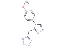 5-{[4-(4-methoxyphenyl)-4H-1,2,4-triazol-3-yl]methyl}-1H-tetrazole