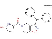 (5S)-5-{[3-(diphenylmethyl)-6,7-dihydroisoxazolo[4,5-c]pyridin-5(4H)-yl]carbonyl}-2-pyrrolidinone