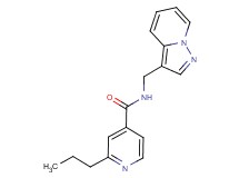 2-propyl-N-(pyrazolo[1,5-a]pyridin-3-ylmethyl)isonicotinamide