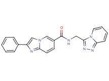 2-phenyl-N-([1,2,4]triazolo[4,3-a]pyridin-3-ylmethyl)imidazo[1,2-a]pyridine-6-carboxamide