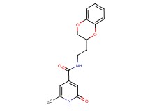N-[2-(2,3-dihydro-1,4-benzodioxin-2-yl)ethyl]-6-methyl-2-oxo-1,2-dihydropyridine-4-carboxamide