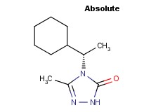 4-[(1S)-1-cyclohexylethyl]-5-methyl-2,4-dihydro-3H-1,2,4-triazol-3-one