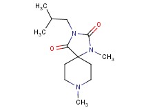 3-isobutyl-1,8-dimethyl-1,3,8-triazaspiro[4.5]decane-2,4-dione