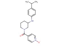 N-(4-isopropylphenyl)-1-(1-oxidoisonicotinoyl)-3-piperidinamine