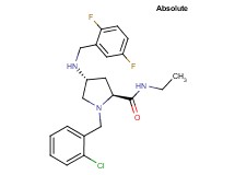 (4R)-1-(2-chlorobenzyl)-4-[(2,5-difluorobenzyl)amino]-N-ethyl-L-prolinamide