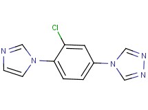 4-[3-chloro-4-(1H-imidazol-1-yl)phenyl]-4H-1,2,4-triazole