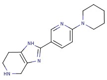2-[6-(1-piperidinyl)-3-pyridinyl]-4,5,6,7-tetrahydro-1H-imidazo[4,5-c]pyridine dihydrochloride