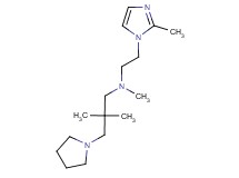 (2,2-dimethyl-3-pyrrolidin-1-ylpropyl)methyl[2-(2-methyl-1H-imidazol-1-yl)ethyl]amine