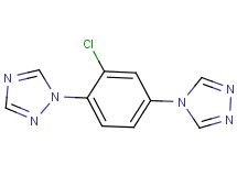 1-[2-chloro-4-(4H-1,2,4-triazol-4-yl)phenyl]-1H-1,2,4-triazole