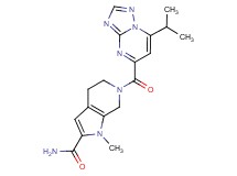 6-[(7-isopropyl[1,2,4]triazolo[1,5-a]pyrimidin-5-yl)carbonyl]-1-methyl-4,5,6,7-tetrahydro-1H-pyrrolo[2,3-c]pyridine-2-carboxamide