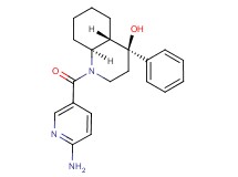 (4S*,4aS*,8aS*)-1-[(6-amino-3-pyridinyl)carbonyl]-4-phenyldecahydro-4-quinolinol