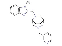 1-methyl-2-{[(1S*,5R*)-3-(pyridin-3-ylmethyl)-3,6-diazabicyclo[3.2.2]non-6-yl]methyl}-1H-benzimidazole