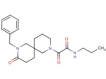 2-(8-benzyl-9-oxo-2,8-diazaspiro[5.5]undec-2-yl)-2-oxo-N-propylacetamide