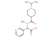 [[(1-isopropyl-4-piperidinyl)carbonyl](methyl)amino](3-pyridinyl)acetic acid