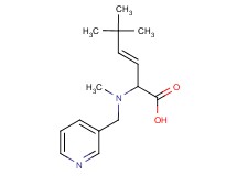 (3E)-5,5-dimethyl-2-[methyl(pyridin-3-ylmethyl)amino]hex-3-enoic acid