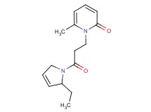 1-[3-(2-ethyl-2,5-dihydro-1H-pyrrol-1-yl)-3-oxopropyl]-6-methylpyridin-2(1H)-one