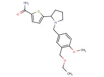 5-{1-[3-(ethoxymethyl)-4-methoxybenzyl]-2-pyrrolidinyl}-2-thiophenecarboxamide