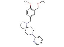 1-[4-methoxy-3-(methoxymethyl)benzyl]-8-(2-pyridinyl)-1,8-diazaspiro[4.5]decane
