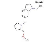 1-ethyl-6-{[(2S)-2-(methoxymethyl)pyrrolidin-1-yl]methyl}-1H-indole