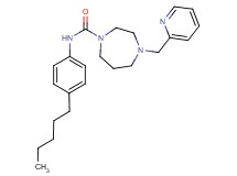 N-(4-pentylphenyl)-4-(pyridin-2-ylmethyl)-1,4-diazepane-1-carboxamide