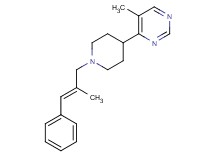 5-methyl-4-{1-[(2E)-2-methyl-3-phenylprop-2-en-1-yl]piperidin-4-yl}pyrimidine