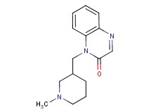 1-[(1-methylpiperidin-3-yl)methyl]quinoxalin-2(1H)-one