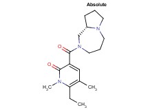 6-ethyl-3-[(9aS)-hexahydro-1H-pyrrolo[1,2-a][1,4]diazepin-2(3H)-ylcarbonyl]-1,5-dimethylpyridin-2(1H)-one