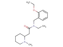 N-(2-ethoxybenzyl)-N-ethyl-2-(1-methylpiperidin-2-yl)acetamide