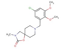 8-(5-chloro-2,3-dimethoxybenzyl)-3-methyl-1-oxa-3,8-diazaspiro[4.5]decan-2-one