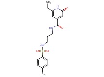 6-ethyl-N-(3-{[(4-methylphenyl)sulfonyl]amino}propyl)-2-oxo-1,2-dihydropyridine-4-carboxamide