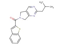 6-(1-benzothien-2-ylcarbonyl)-2-isobutyl-6,7-dihydro-5H-pyrrolo[3,4-d]pyrimidine