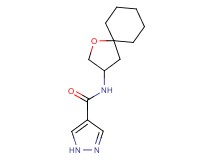 N-1-oxaspiro[4.5]dec-3-yl-1H-pyrazole-4-carboxamide