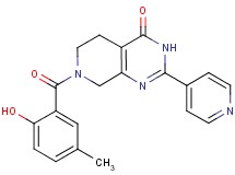 7-(2-hydroxy-5-methylbenzoyl)-2-pyridin-4-yl-5,6,7,8-tetrahydropyrido[3,4-d]pyrimidin-4(3H)-one
