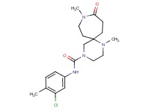 N-(3-chloro-4-methylphenyl)-1,9-dimethyl-10-oxo-1,4,9-triazaspiro[5.6]dodecane-4-carboxamide