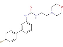 N-(4'-fluorobiphenyl-3-yl)-N'-(2-morpholin-4-ylethyl)urea