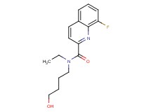 N-ethyl-8-fluoro-N-(4-hydroxybutyl)quinoline-2-carboxamide