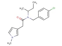 N-(sec-butyl)-N-(4-chlorobenzyl)-2-(1-methyl-1H-pyrrol-3-yl)acetamide