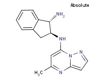 [(1S,2S)-1-amino-2,3-dihydro-1H-inden-2-yl](5-methylpyrazolo[1,5-a]pyrimidin-7-yl)amine hydrochloride