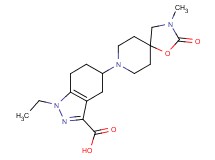 1-ethyl-5-(3-methyl-2-oxo-1-oxa-3,8-diazaspiro[4.5]dec-8-yl)-4,5,6,7-tetrahydro-1H-indazole-3-carboxylic acid