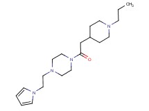 1-[(1-propyl-4-piperidinyl)acetyl]-4-[2-(1H-pyrrol-1-yl)ethyl]piperazine