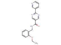 N-(2-ethoxybenzyl)-2-(3-pyridinyl)-5-pyrimidinecarboxamide